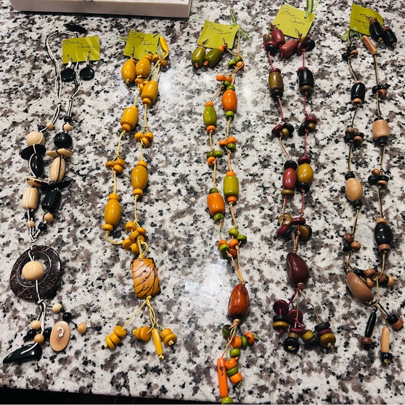 Tagua necklace set - Picture 2 of 2